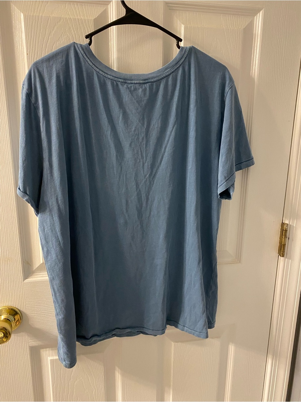 Treasure and bond V-Neck Women's Top in Dusty Blue - Picture 5 of 5